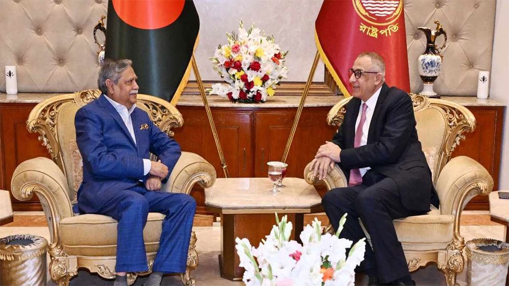 রাষ্ট্রপতির সঙ্গে ফিলিস্তিনের রাষ্ট্রদূতের সাক্ষাৎ, যে আলাপ হলো