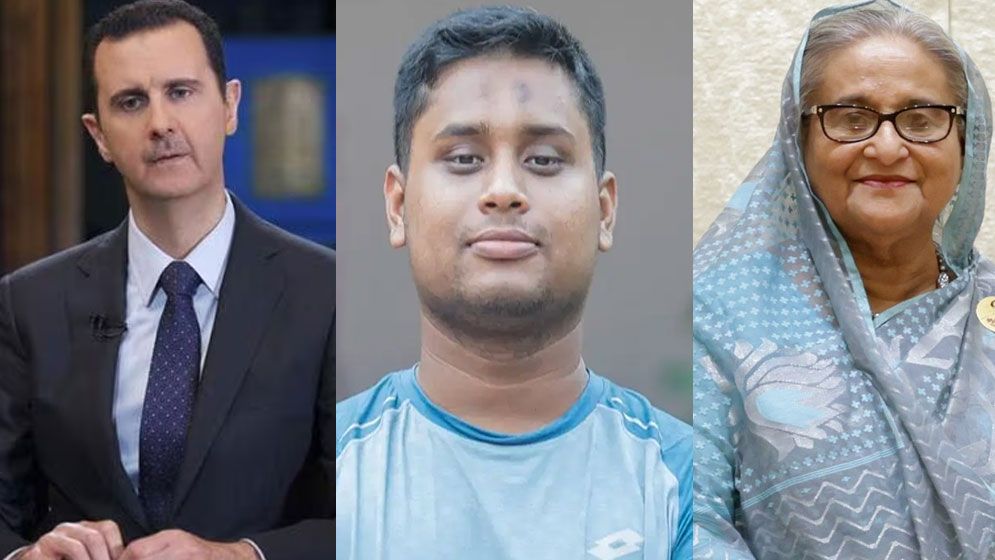 বাশার আল আসাদ ও শেখ হাসিনাকে নিয়ে সমন্বয়ক হাসনাতের স্ট্যাটাস, যা লিখলেন