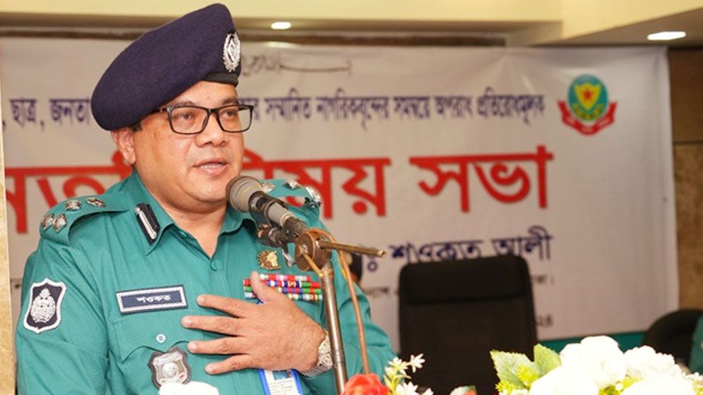 জনগণের পুলিশ হতে যা করা দরকার তা করবো: শওকত আলী
