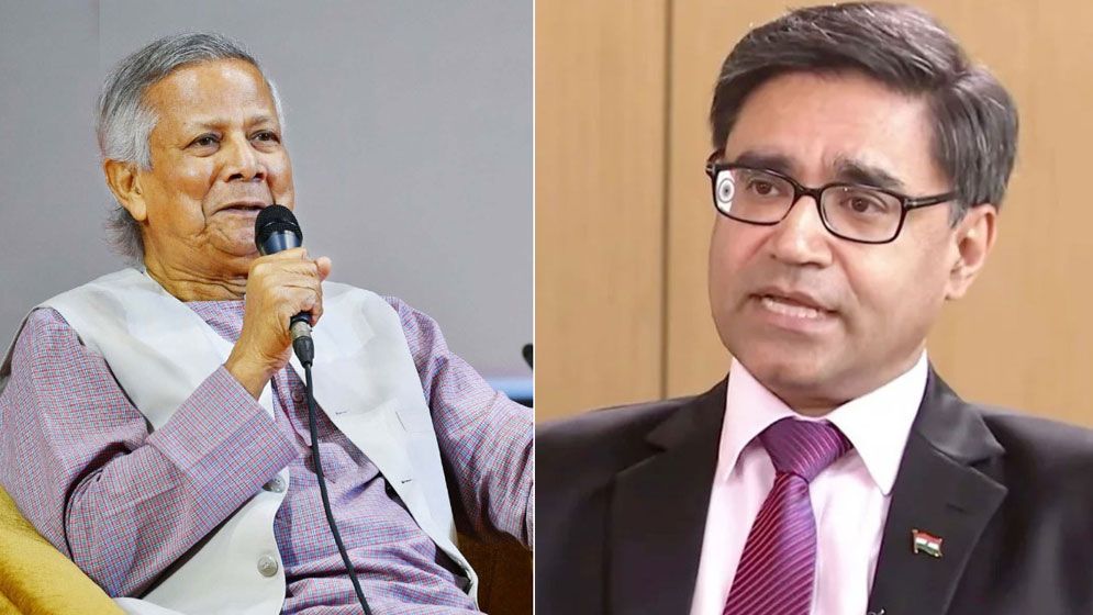 প্রধান উপদেষ্টাকে ভারতের পররাষ্ট্র সচিব: ঢাকার সঙ্গে সম্পর্ক বাড়াতে কাজ করবে নয়াদিল্লি