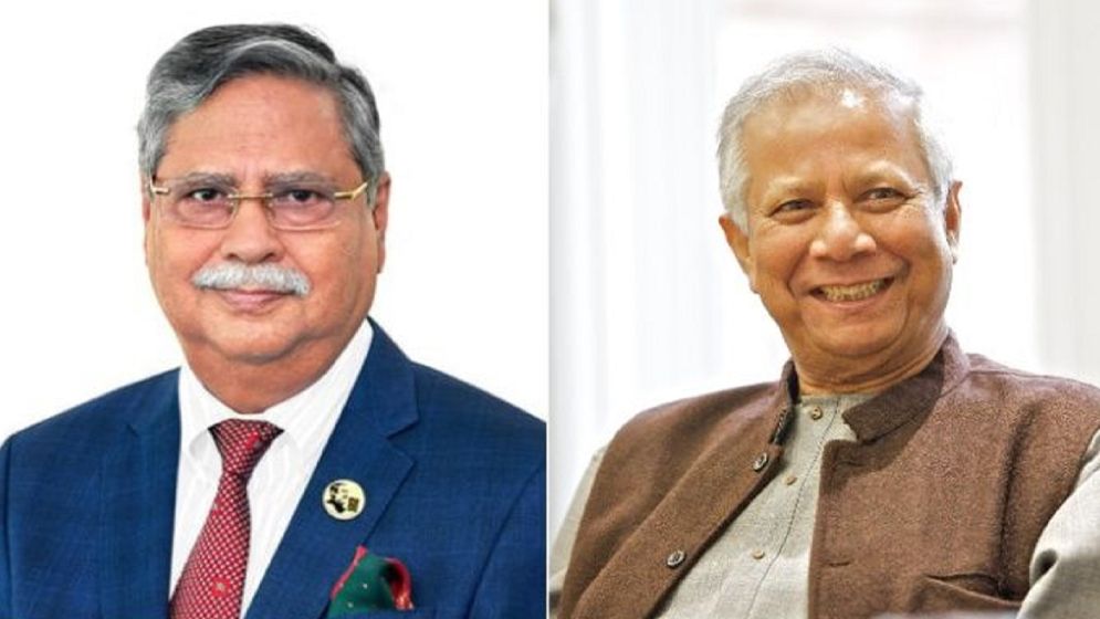 নতুন বছরের শুভেচ্ছা জানালেন রাষ্ট্রপতি ও প্রধান উপদেষ্টা
