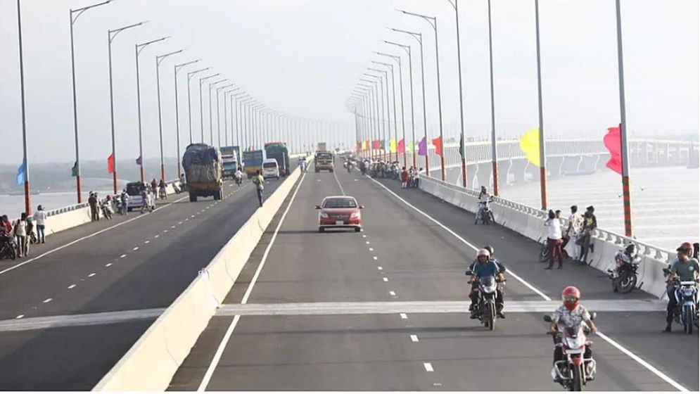 ২০২৪ সালে পদ্মাসেতু থেকে ৮৩৮.৫৬ কোটি টাকা টোল আদায়