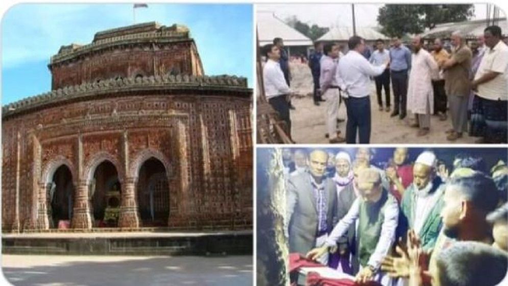 কান্তজিউ মন্দিরের জমিতে মসজিদ নির্মাণের চেষ্টা, যা জানা যাচ্ছে