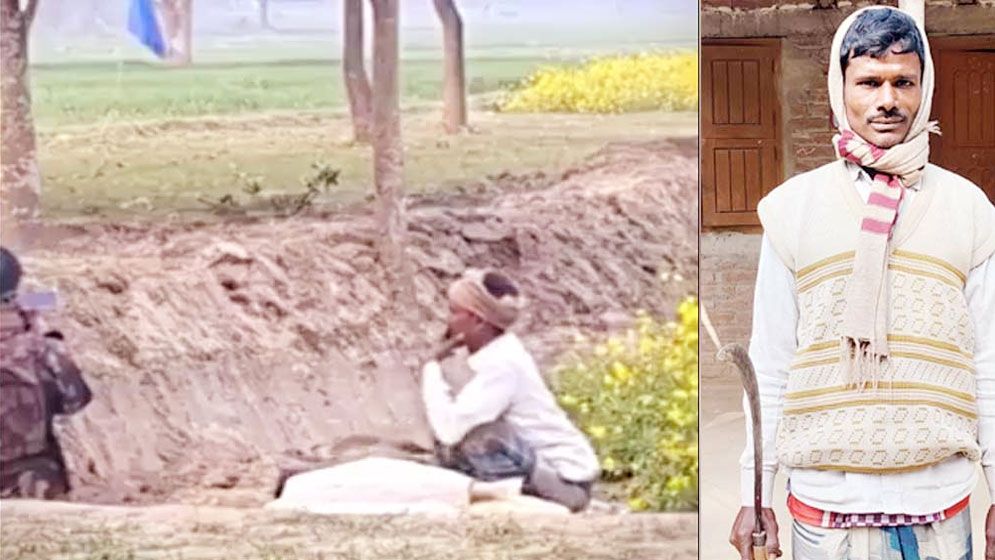 বিএসএফকে বেড়া দিতে বাধা, বিজিবির পাশে দাঁড়ানো ভাইরাল কৃষক যা বললেন
