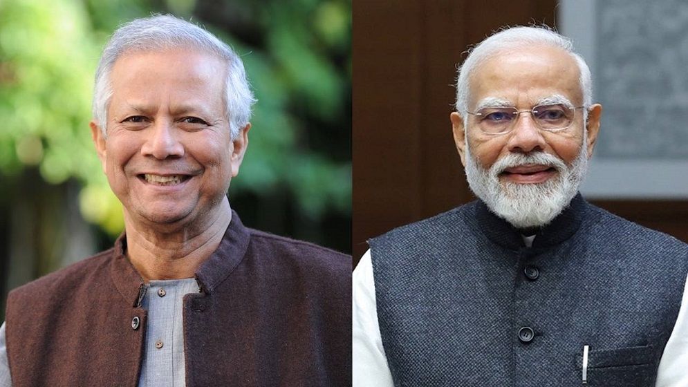 প্রধান উপদেষ্টাকে নববর্ষের শুভেচ্ছা মোদির