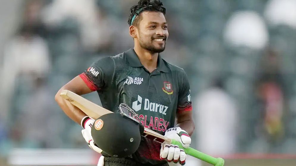 টি-টোয়েন্টির অধিনায়কত্ব ছাড়লেন শান্ত