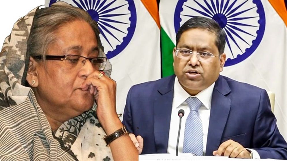 শেখ হাসিনার ভাষণে ভারতের ভূমিকা নেই: রণধীর জয়সওয়াল