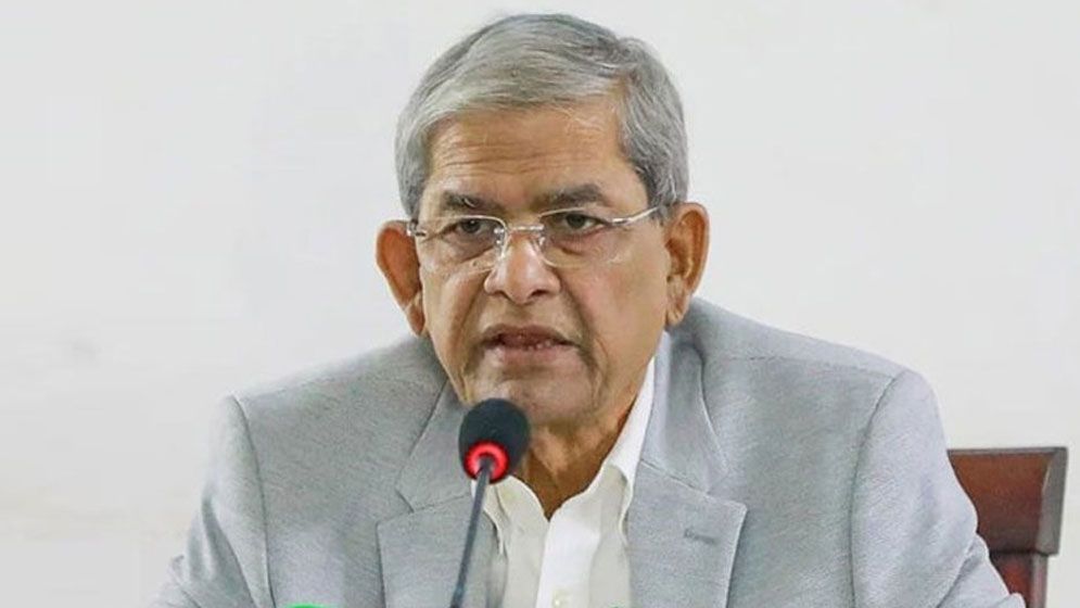 দেশ হাসিনামুক্ত হলেও গণতন্ত্র ফেরেনি: মির্জা ফখরুল