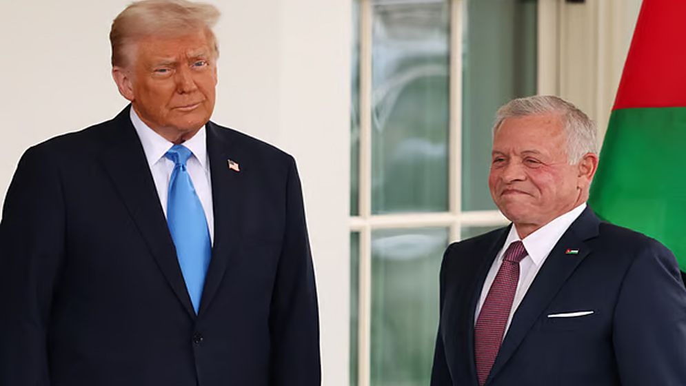 ট্রাম্পের পরিকল্পনা প্রত্যাখ্যান করেছেন জর্ডানের বাদশাহ