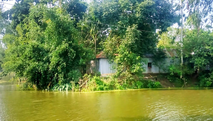 ব্রহ্মপুত্র-জিঞ্জিরামের পানি বেড়ে নিম্নাঞ্চল প্লাবিত