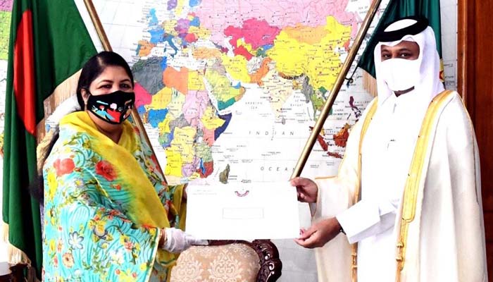স্পিকারের সঙ্গে কাতারের রাষ্ট্রদূতের সাক্ষাৎ