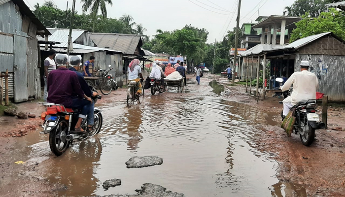 চাটমোহর বাসস্ট্যান্ড-নার্সারী সড়কের বেহালদশা, দেখার কেউ নেই