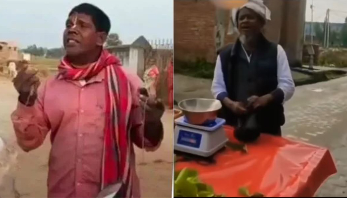 ‘বাদাম কাকু’কে টেক্কা দিতে বাজারে এখন ‘পেয়ারা কাকু’ (ভিডিও)
