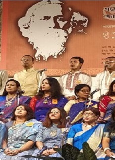 সন্ধ্যা মাতিয়ে ইতি টানল রবীন্দ্র সংগীত উৎসব