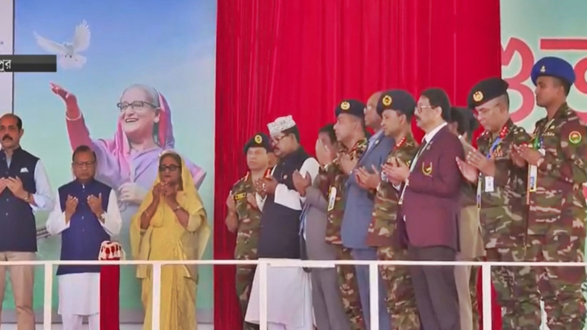 কালশী ফ্লাইওভার উদ্বোধন করলেন প্রধানমন্ত্রী