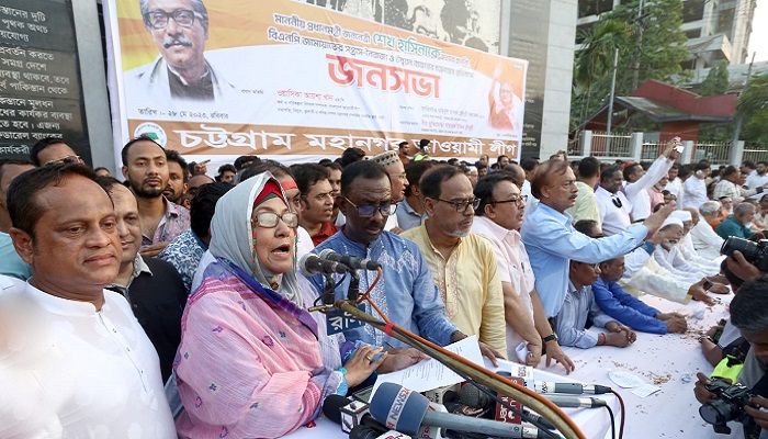 শেখ হাসিনার বিরুদ্ধে ষড়যন্ত্রকারীরাই আস্তাকুড়ে নিক্ষিপ্ত হবে