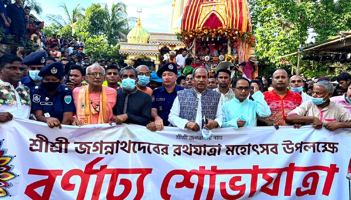ইসকনের উদ্যোগে বের হবে বর্ণাঢ্য শোভাযাত্রা