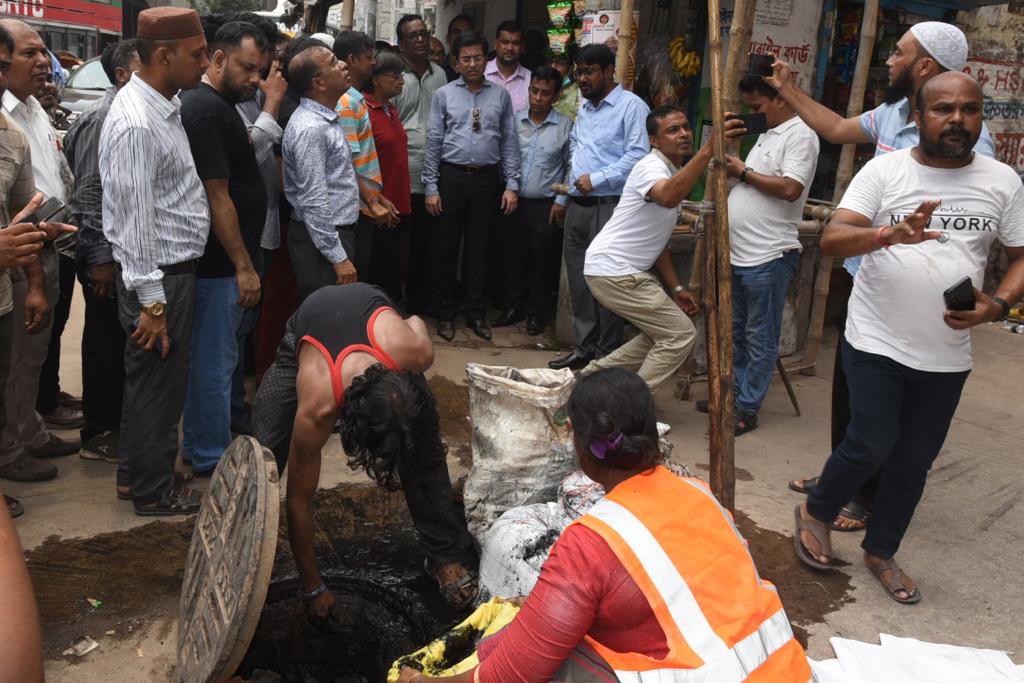 পুরান ঢাকার ডিআইটি পুকুর দখলমুক্ত করা হবে