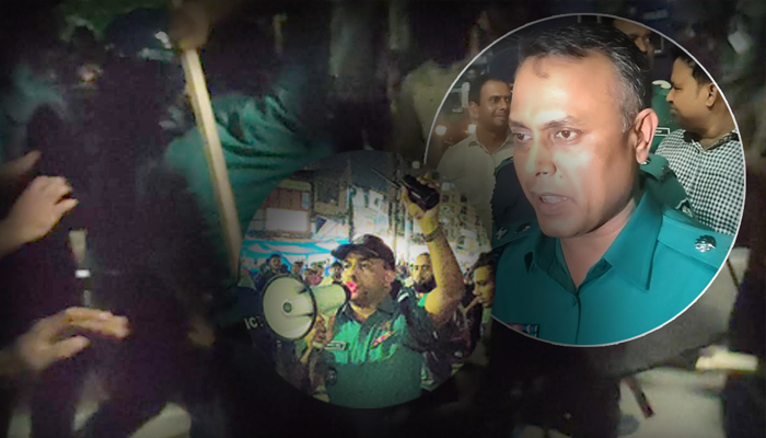 লাঠিচার্জ করে শিক্ষার্থীদের সরাল পুলিশ