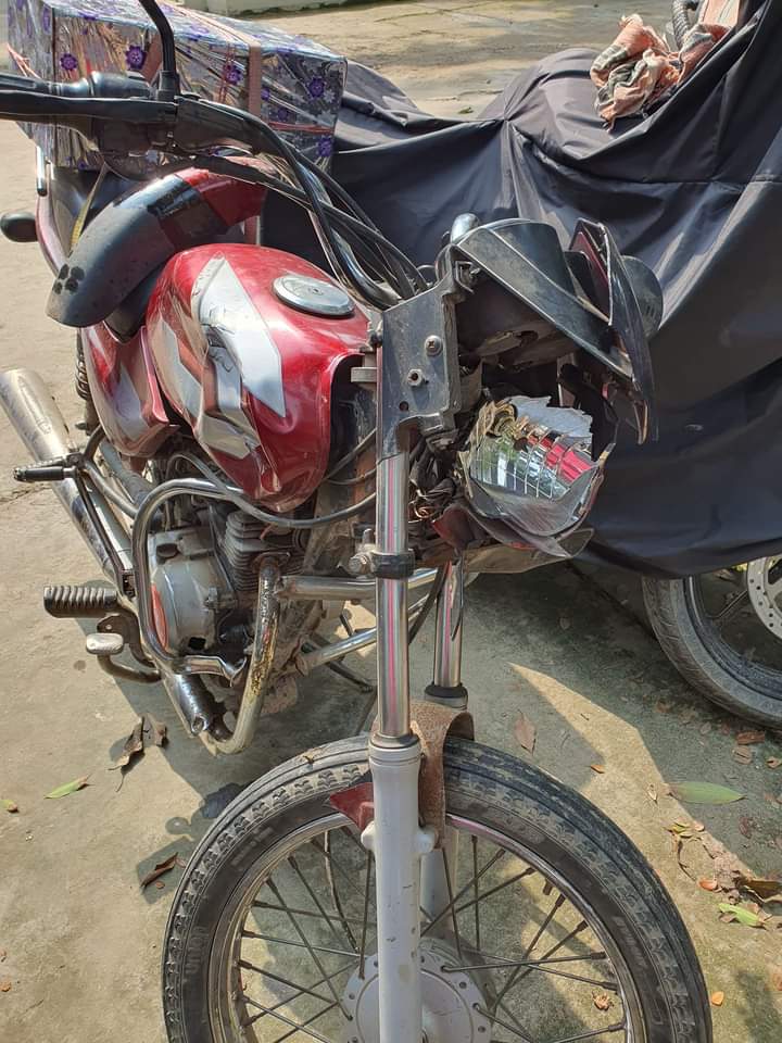 সড়ক দুর্ঘটনায় মোটরসাইকেল আরোহী নিহত