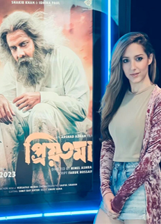 ‘প্রিয়তমা’ দেখলেন শাকিবের নায়িকা মার্কিনি কোর্টনি