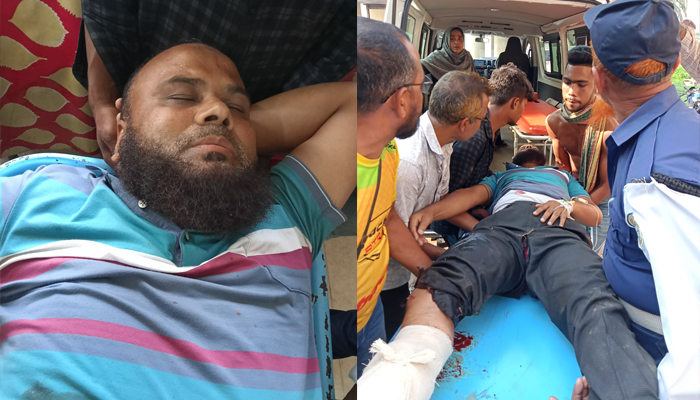 ঝালকাঠিতে সড়ক দুর্ঘটনায় পুলিশ সদস্য আহত