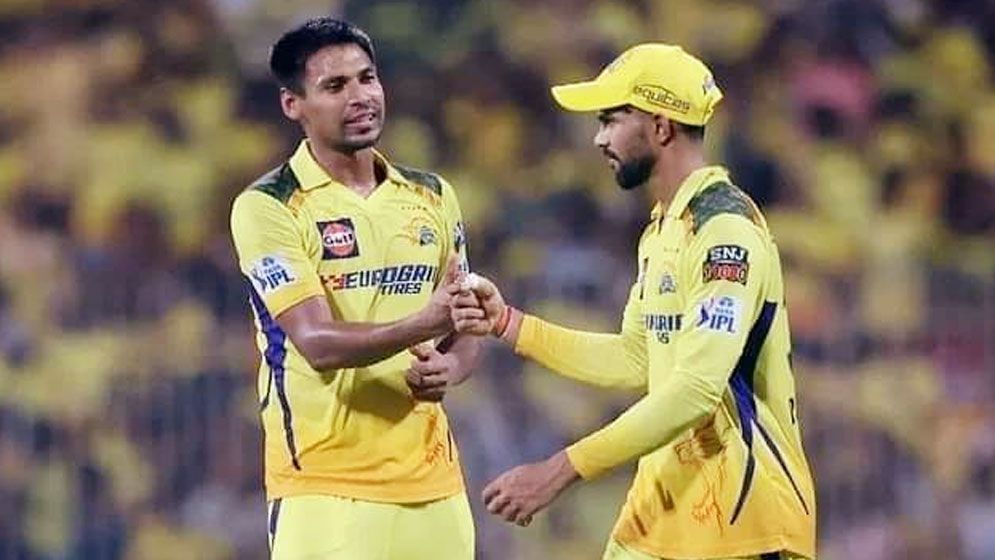মোস্তাফিজের ২ উইকেট, বড় জয়ে শীর্ষ তিনে ফিরল চেন্নাই