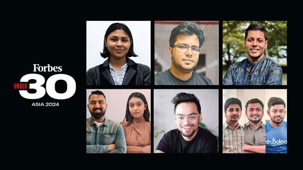 ফোর্বসের ‌‘৩০ অনূর্ধ্ব ৩০’ এশিয়ার তালিকায় ৯ বাংলাদেশি