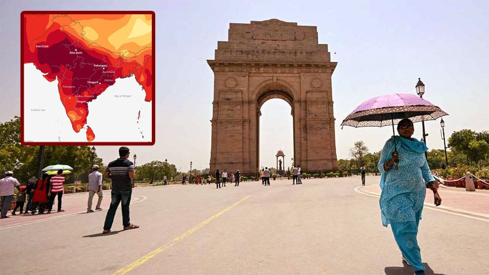 ভারতে ভয়াবহ তাপদাহ, ইতিহাসে সর্বোচ্চ তাপমাত্রার রেকর্ড