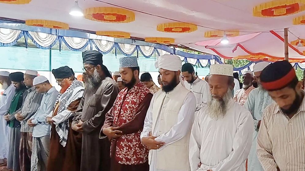 চাঁদপুরে অর্ধশতাধিক গ্রামে ঈদ উদযাপন