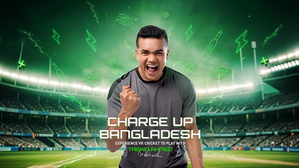 ইনফিনিক্স ভিআর ক্রিকেট ক্যাম্পেইনে তাসকিনের সঙ্গে দেখা করার সুযোগ