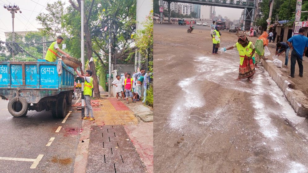 ঈদের ২য় দিনে শতভাগ কোরবানির বর্জ্য অপসারণ ডিএনসিসির