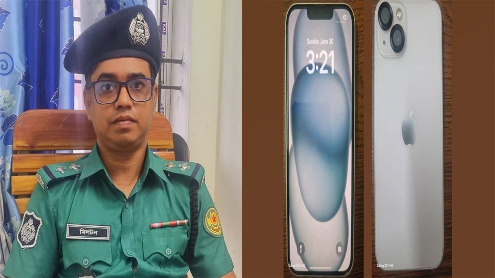 কলকাতায় ছিনতাই হওয়া আইফোন কেরানীগঞ্জ থেকে উদ্ধার