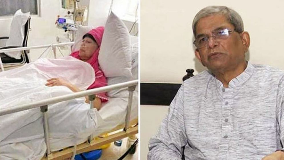 হাসপাতালে খালেদা জিয়াকে দেখতে গেলেন ফখরুল