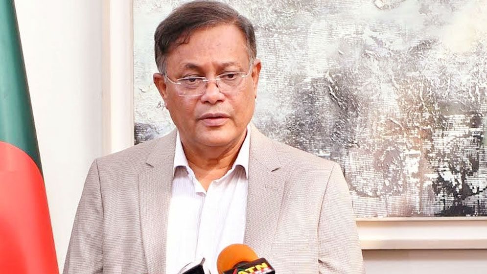 ভুলে জাতিসংঘের লোগো মোছা হয়নি : পররাষ্ট্রমন্ত্রী