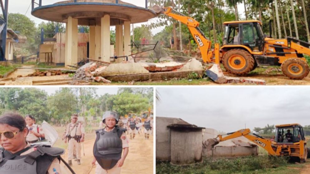 আসামে ‘বাংলাদেশি বংশোদ্ভুত’ ৪৫০ মুসলমান পরিবার উচ্ছেদ