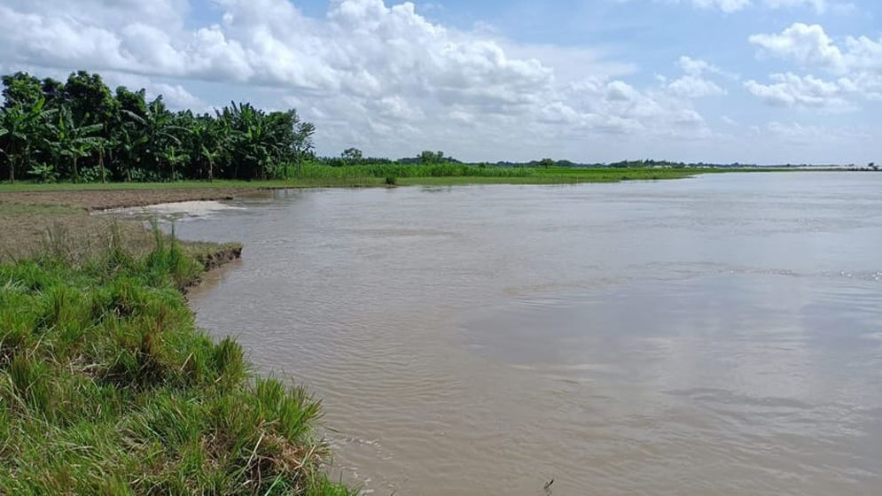 ২৫ মিনিটে নদীগর্ভে বিলীন তিন একর ফসলি জমি