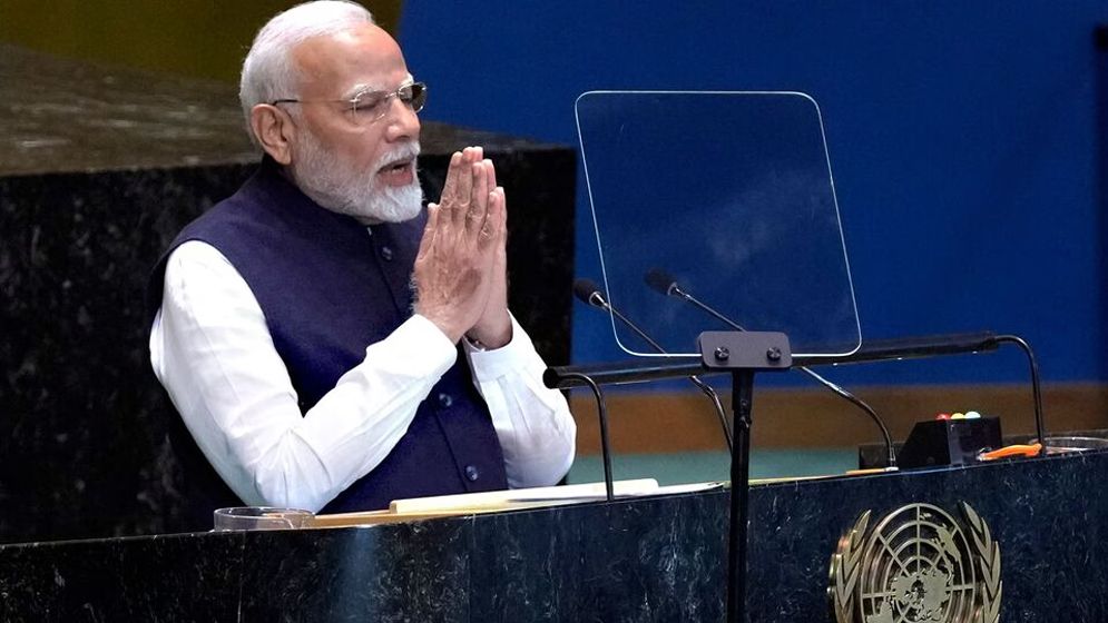মানবতার সাফল্য সম্মিলিত শক্তির মধ্যে, যুদ্ধের ময়দানে নয় : মোদি