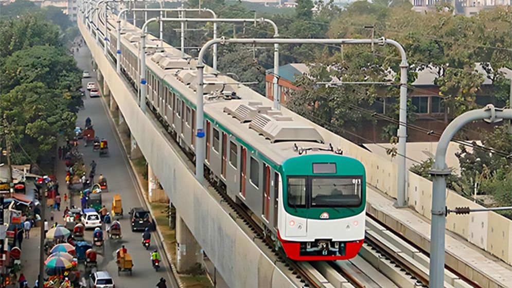 শুক্রবার যে সময়ে চলবে মেট্রোরেল