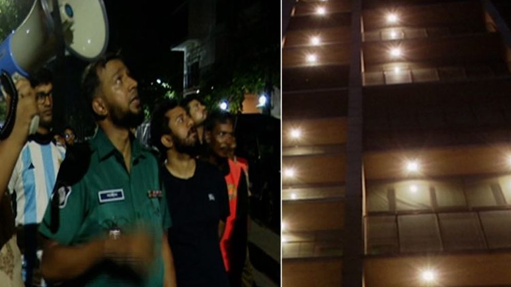 রাজধানীতে বহুতল ভবনে ডাকাতির অভিযোগ
