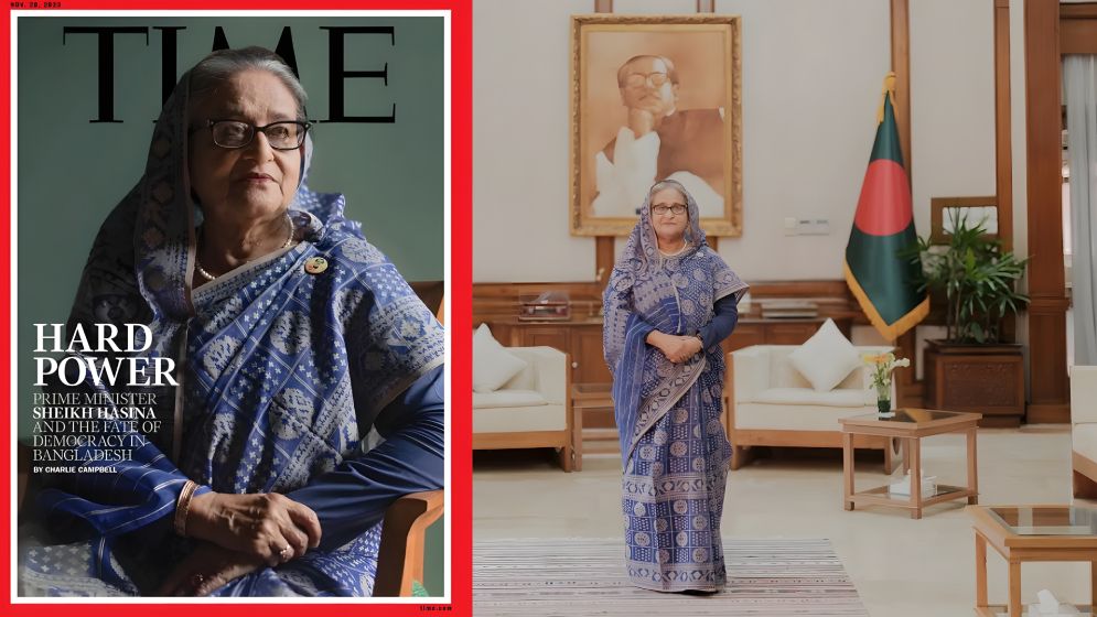 টাইমের কভারেই কপাল পুড়েছে শেখ হাসিনার!