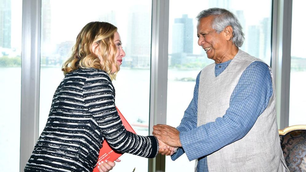 ইতালির প্রধানমন্ত্রীর সঙ্গে ইউনূসের বৈঠক, যা আলোচনা হলো