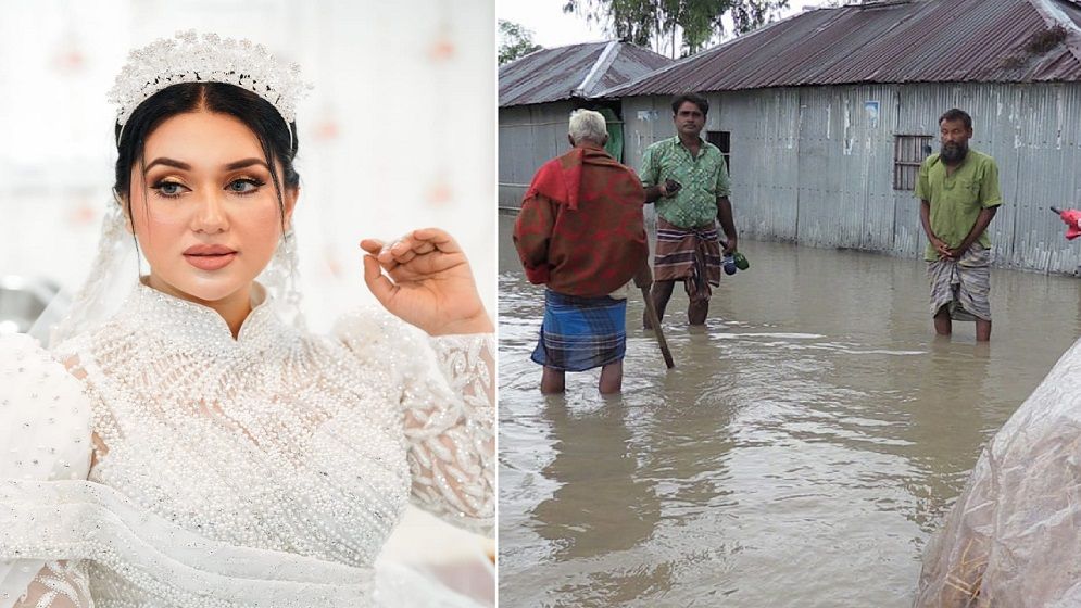 বন্যার্তদের পাশে দাঁড়ানোর আহ্বান অপুর