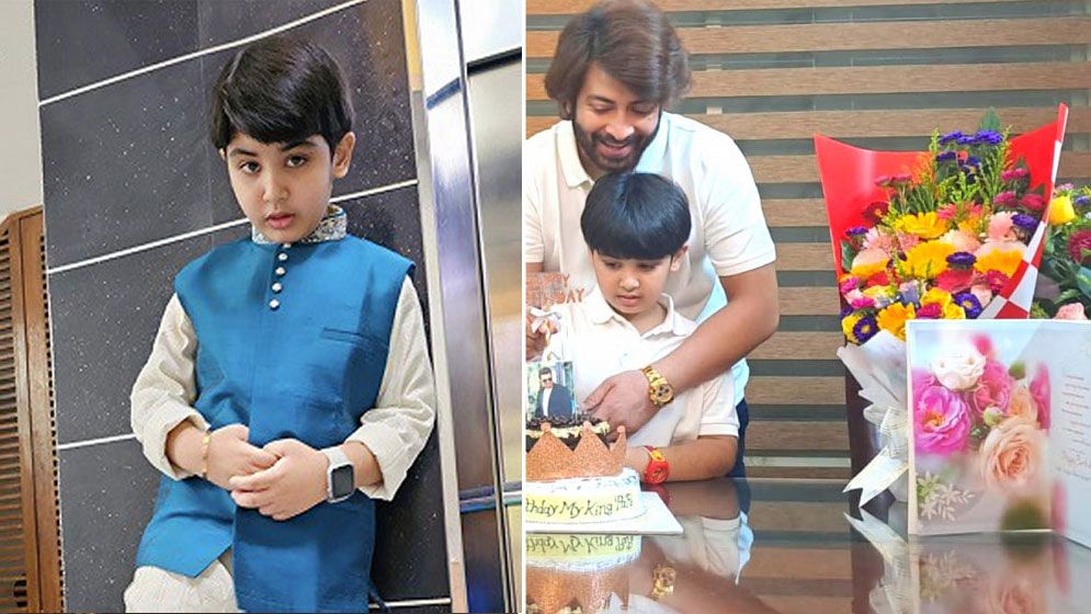ছেলেকে শুভেচ্ছা জানিয়ে স্ট্যাটাস শাকিবের, যা লিখলেন