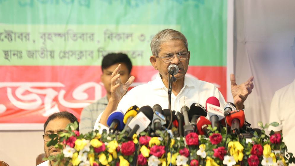 জাতীয় নির্বাচন দ্রুত চাওয়ার ব্যাখ্যা দিলেন মির্জা ফখরুল