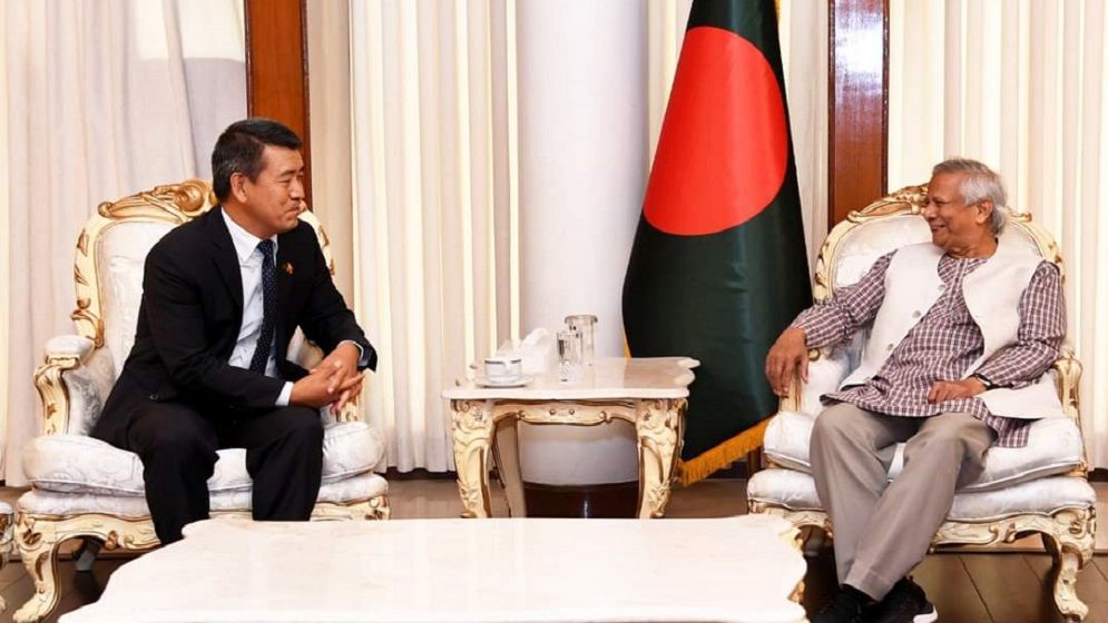 ভুটানের রাষ্ট্রদূতের সঙ্গে বৈঠক, যে বিষয়ের ওপর গুরুত্ব দিলেন প্রধান উপদেষ্টা