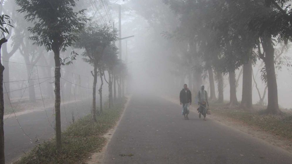 তেঁতুলিয়ায় তাপমাত্রা ১৭ ডিগ্রি