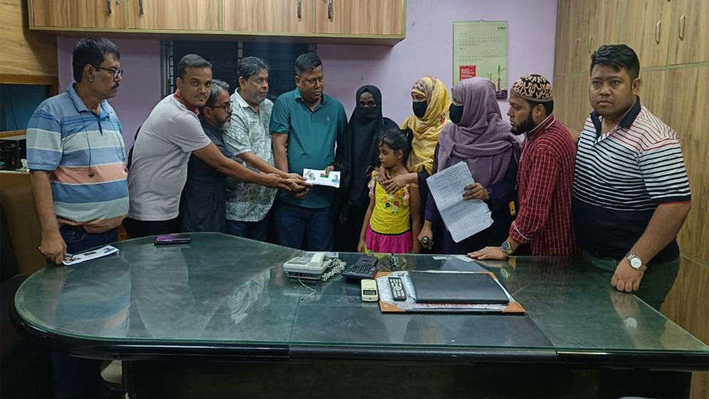 গণঅভ্যুত্থানে শহীদ ইউসুফ ছানোয়ারের পরিবারের পাশে বিএনপি