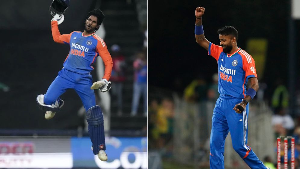 দুই সেঞ্চুরিতে সেরা তিনে তিলক, অলরাউন্ডারের সিংহাসন হার্দিকের