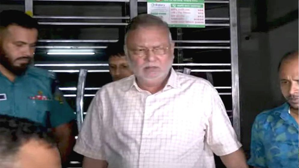 সাবেক কৃষিমন্ত্রী আবদুস শহীদ কারাগারে